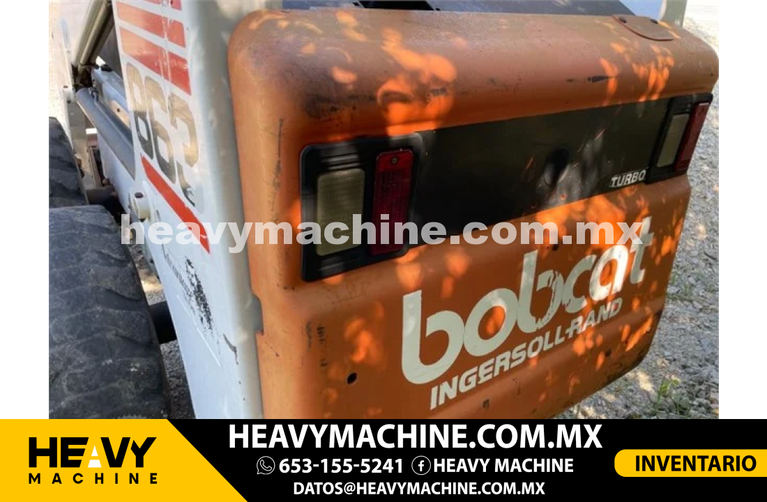 Maquinaria Pesada Mini Cargador 2005 BOBCAT 863